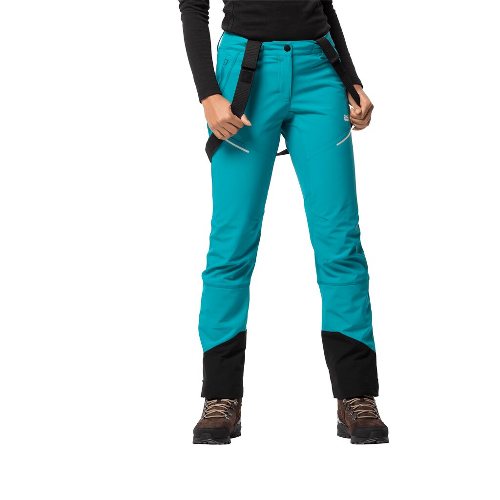 Jack Wolfskin GRAVITY TOUR Pantalons Femme Bleu Foncé - ADLCHNJ-05